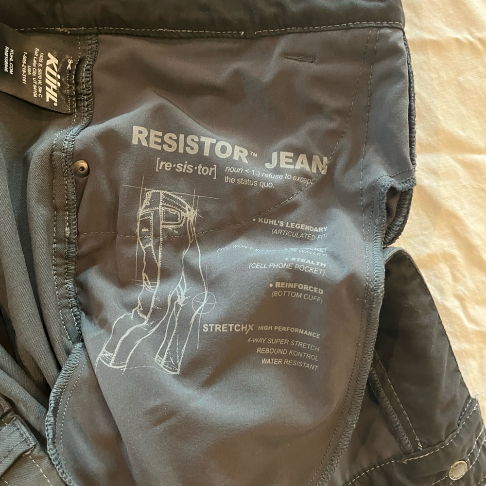 Kuhl Resistor Jeans. Size 33x32 - Picture 4 of 5